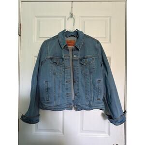 Ladies Large Levi Jean jacket